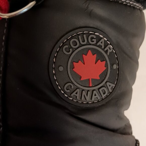 Cougar Canada Storm Como Black Winter Boots Insulated Waterproof Women’s Size 6 - Picture 10 of 16
